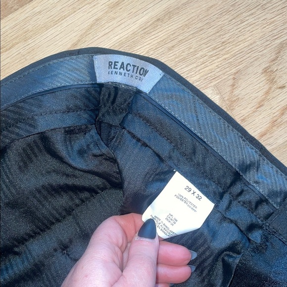 Reaction Kenneth Cole Black Trousers - Picture 2 of 3